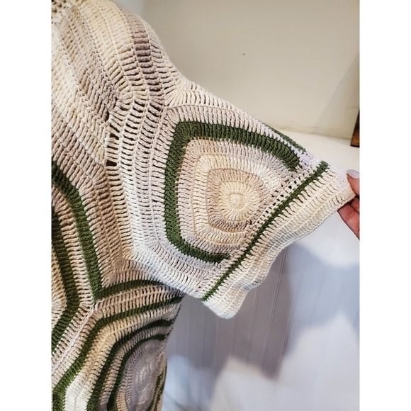 Crochet Bohemian Cardigan size 1X - Picture 4 of 8